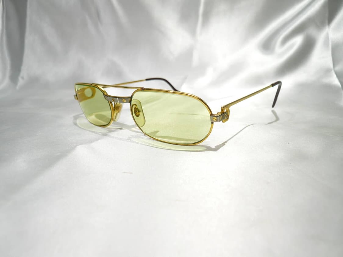 80s Cartier Santos 빈티지 까르띠에 산토스 안경 상품이미지1