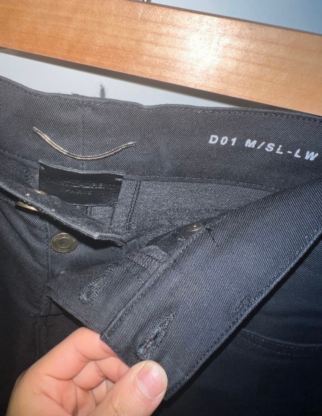 생로랑 13 블랙데님 28사이즈 D01  상품이미지2