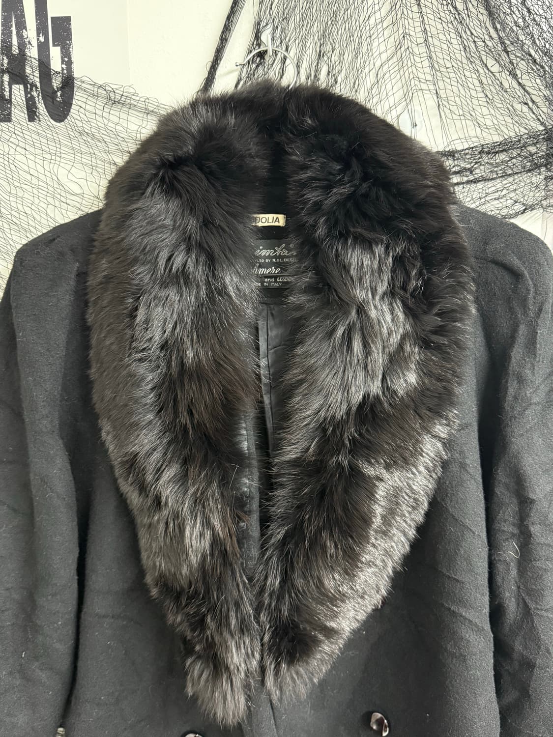 Basic fur long coat 상품이미지2