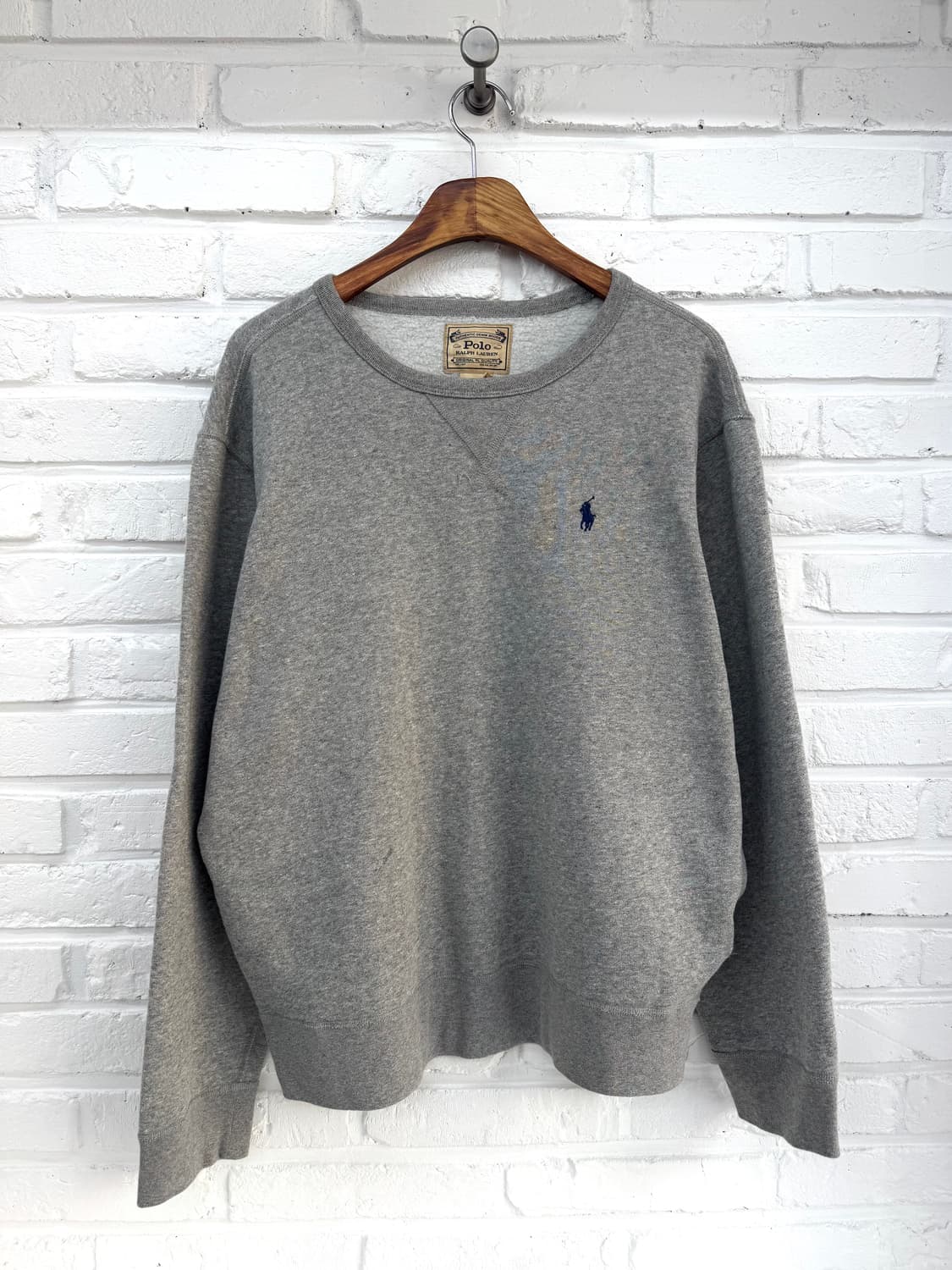 폴로 그레이 스웻셔츠 상품이미지3
