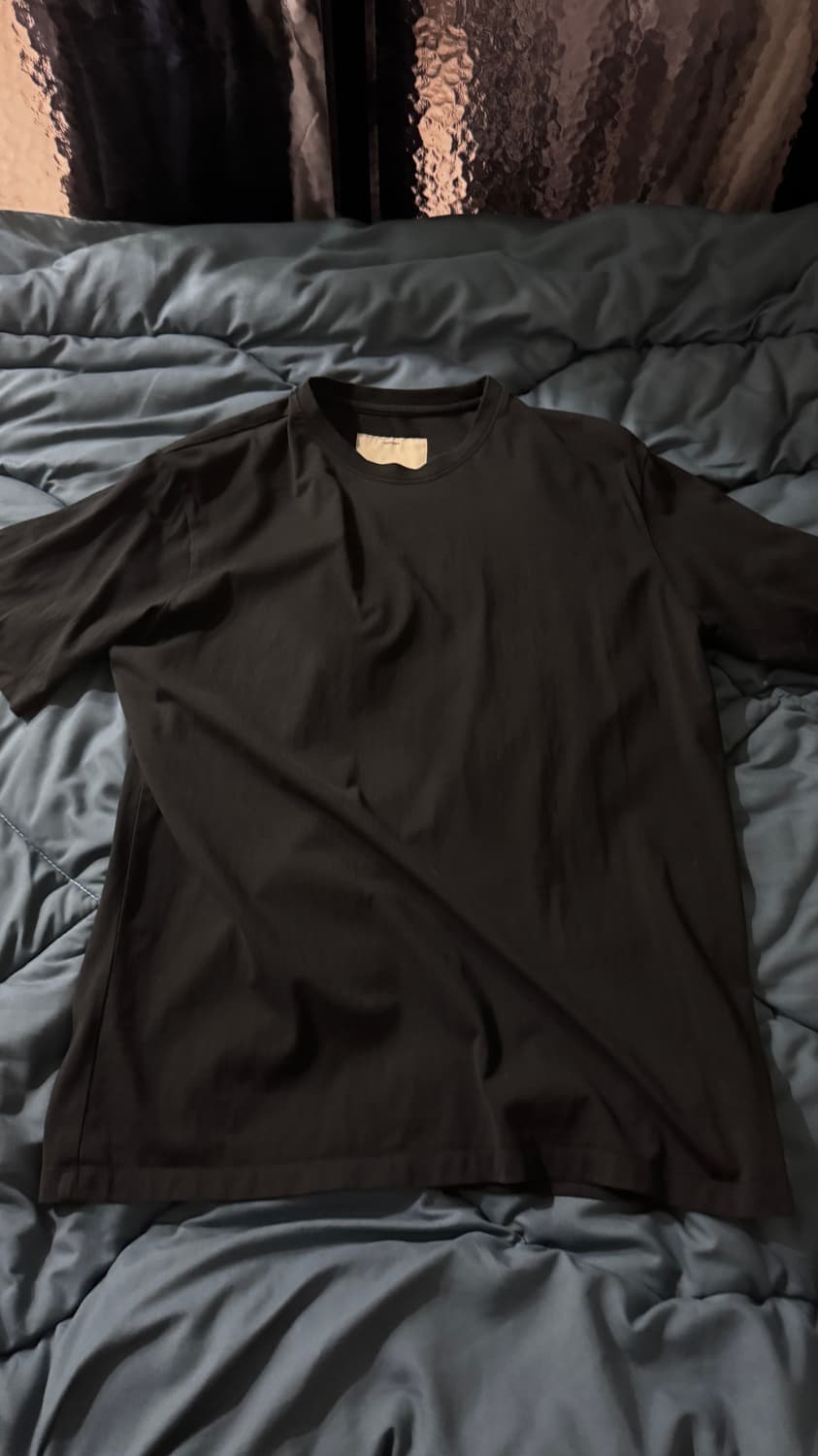 포터리 파인 코튼 베이식 티 블랙&화이트 2사이즈 상품이미지2