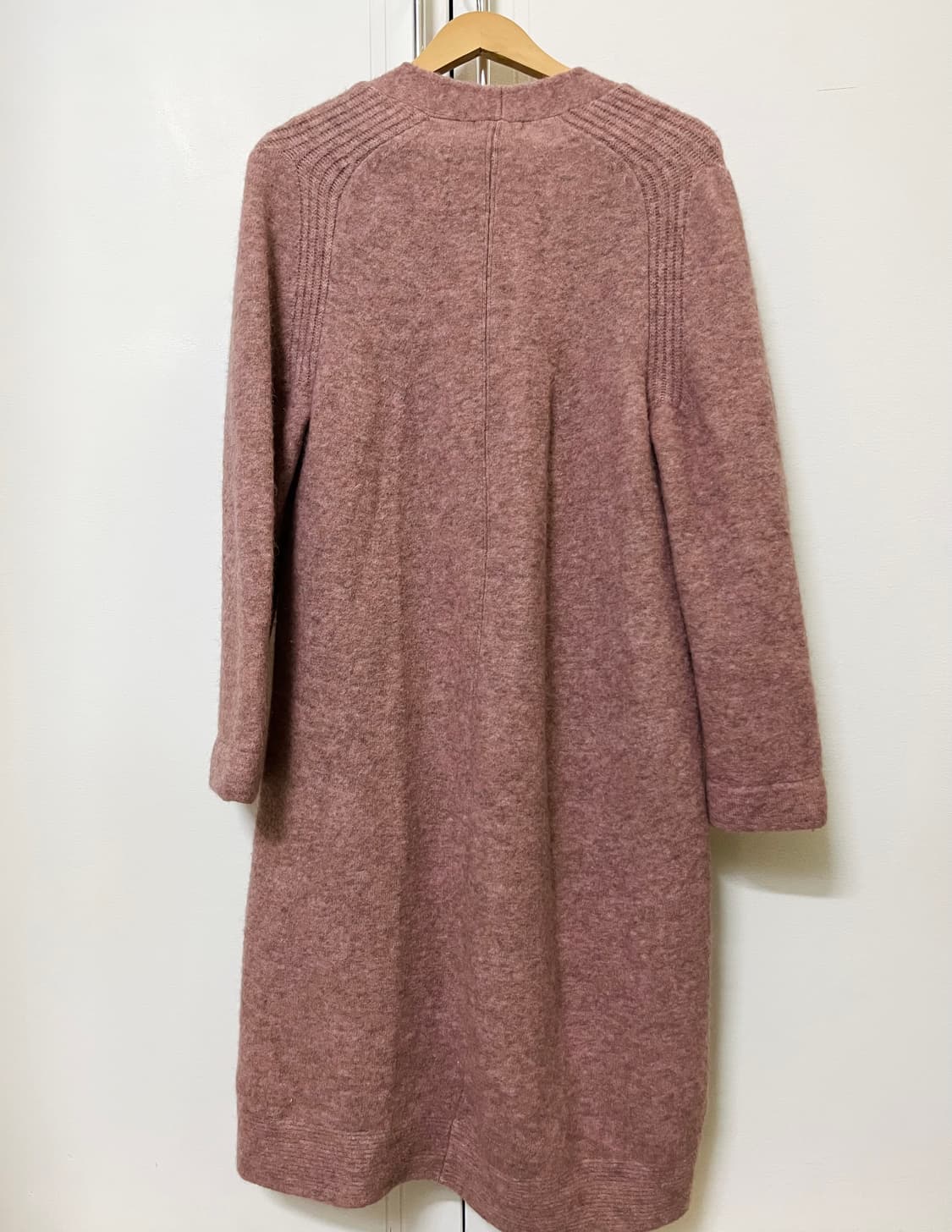 한섬 타임 알파카 블레디드 롱 가디건 상품이미지6