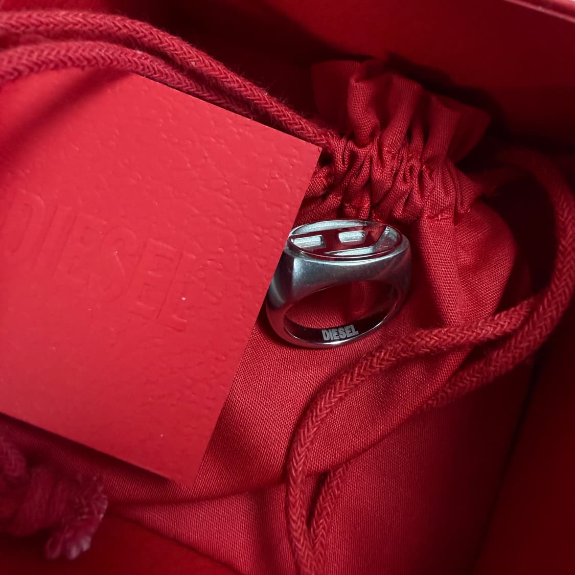 디젤 시그넷 반지 실버 6.5호 상품이미지3