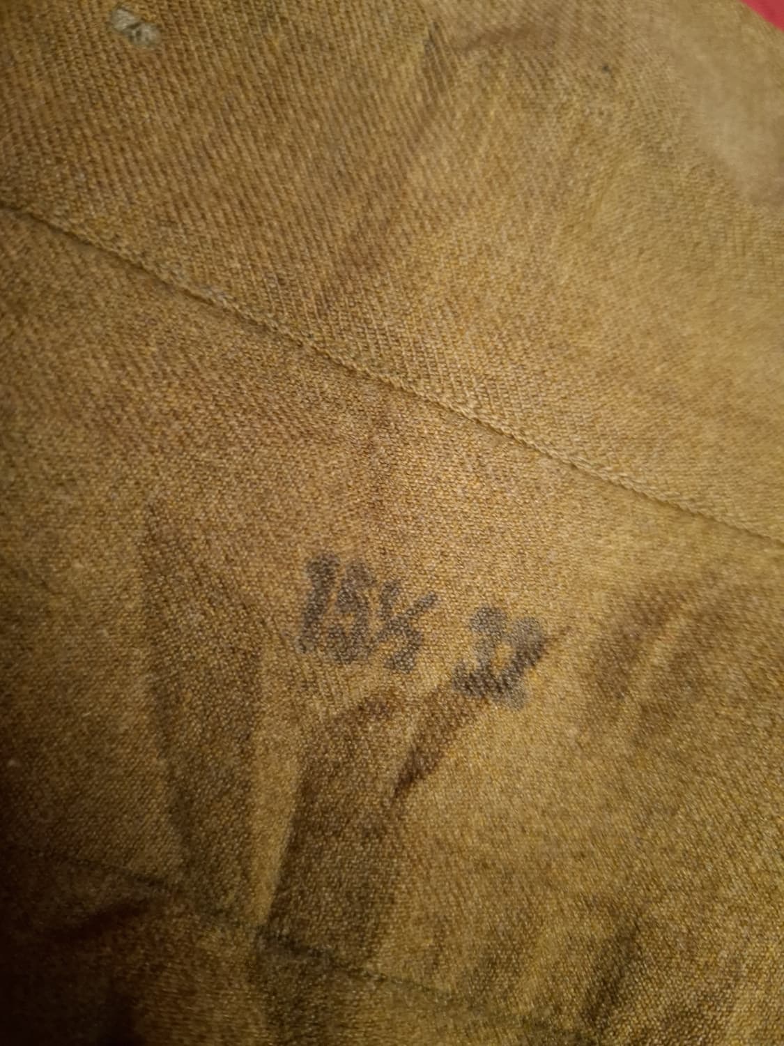 오리지날 미국제조 WW2 미육군 초기형 오피셔 셔츠 상품이미지2