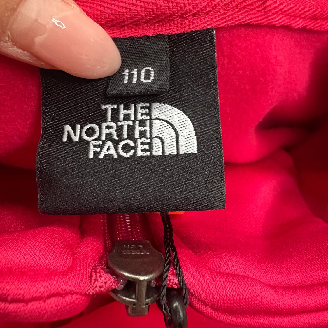 [정품/110,4XL] 노스페이스 팀코리아 기모 후드집업 b16 상품이미지5