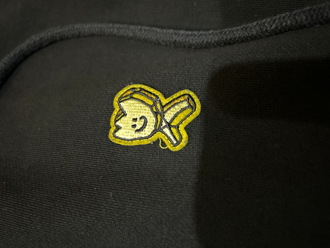 Wacky Willy 블랙 후드집업 S 상품이미지2