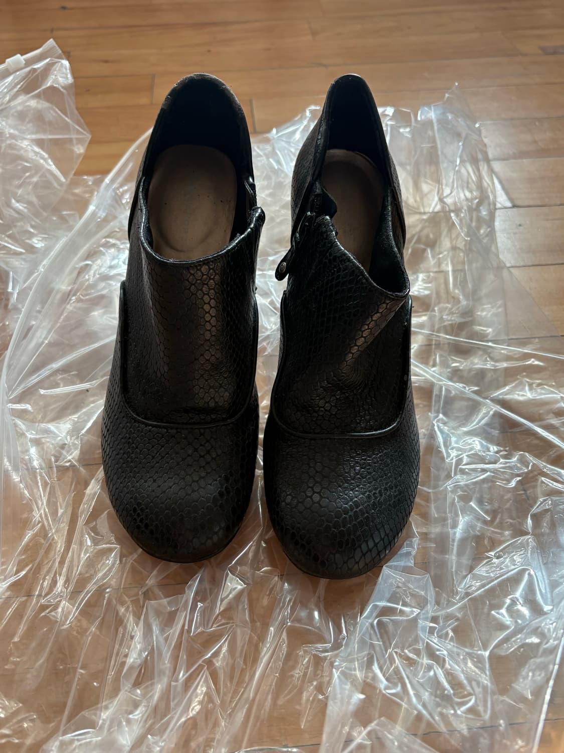 빈티지 뱀피 힐 rockport 상품이미지5