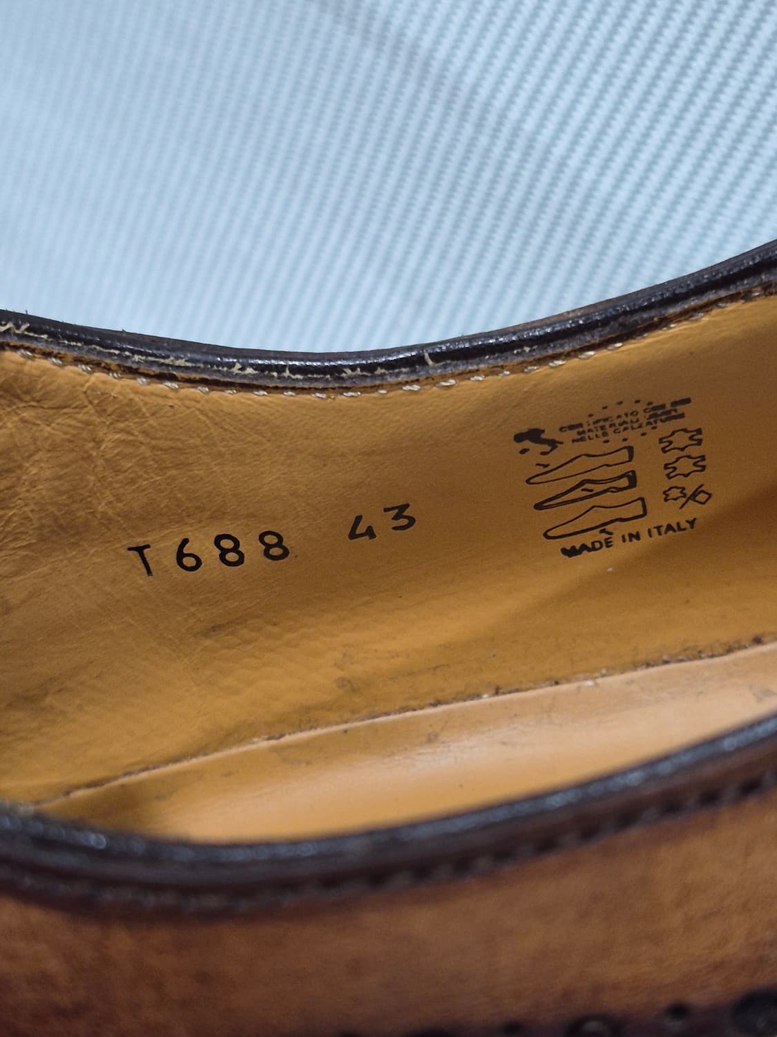 수토 만텔라시 이태리 투톤 브라운  남성 구두 43(280) 상품이미지5