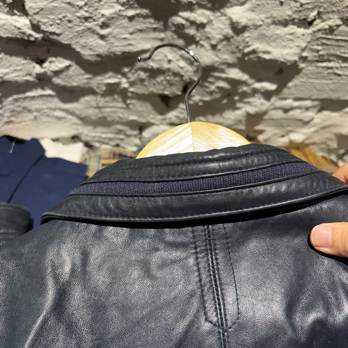 일제 빈티지 양가죽 봄버 자켓 상품이미지9