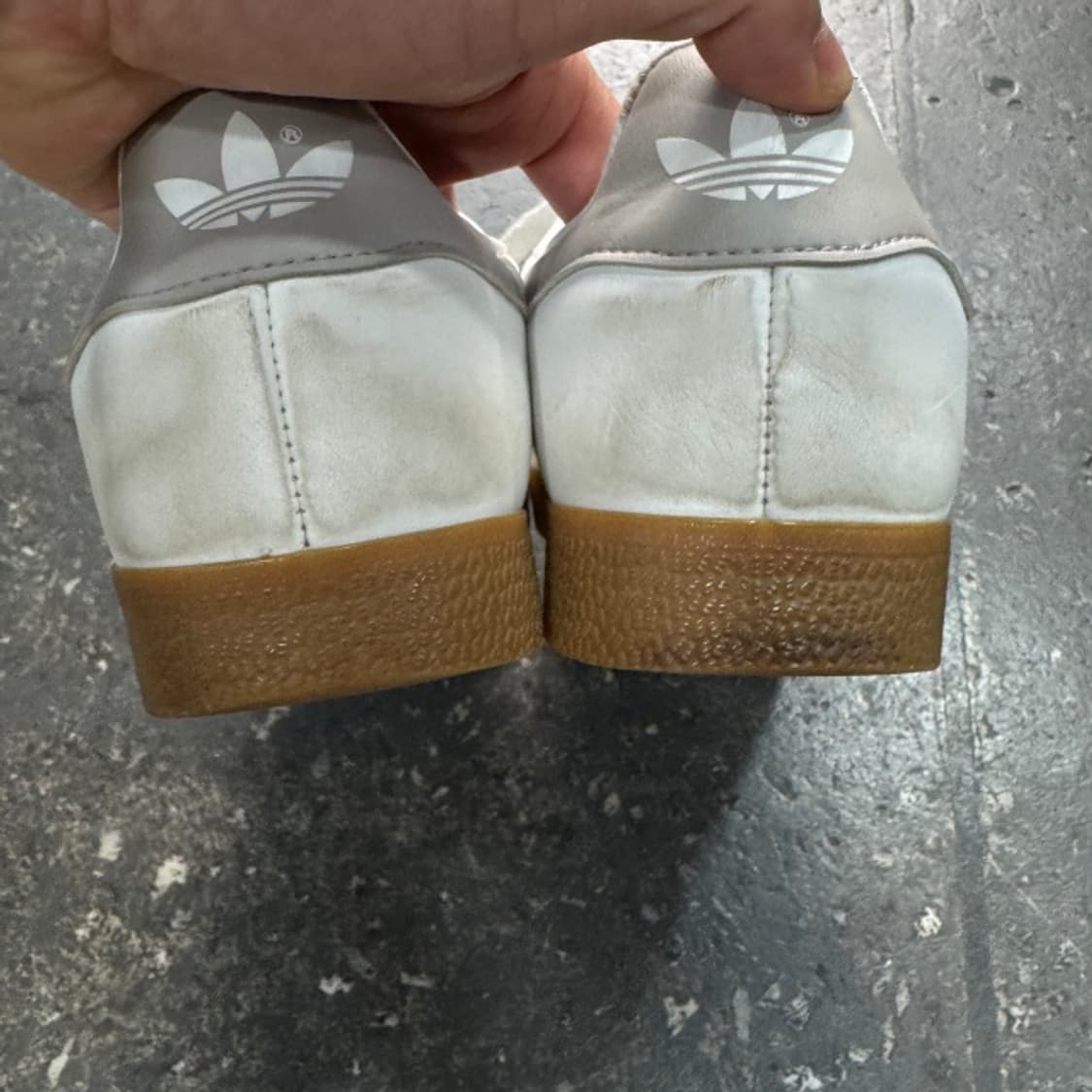 245 아디다스 가젤 화이트 그레이 상품이미지4