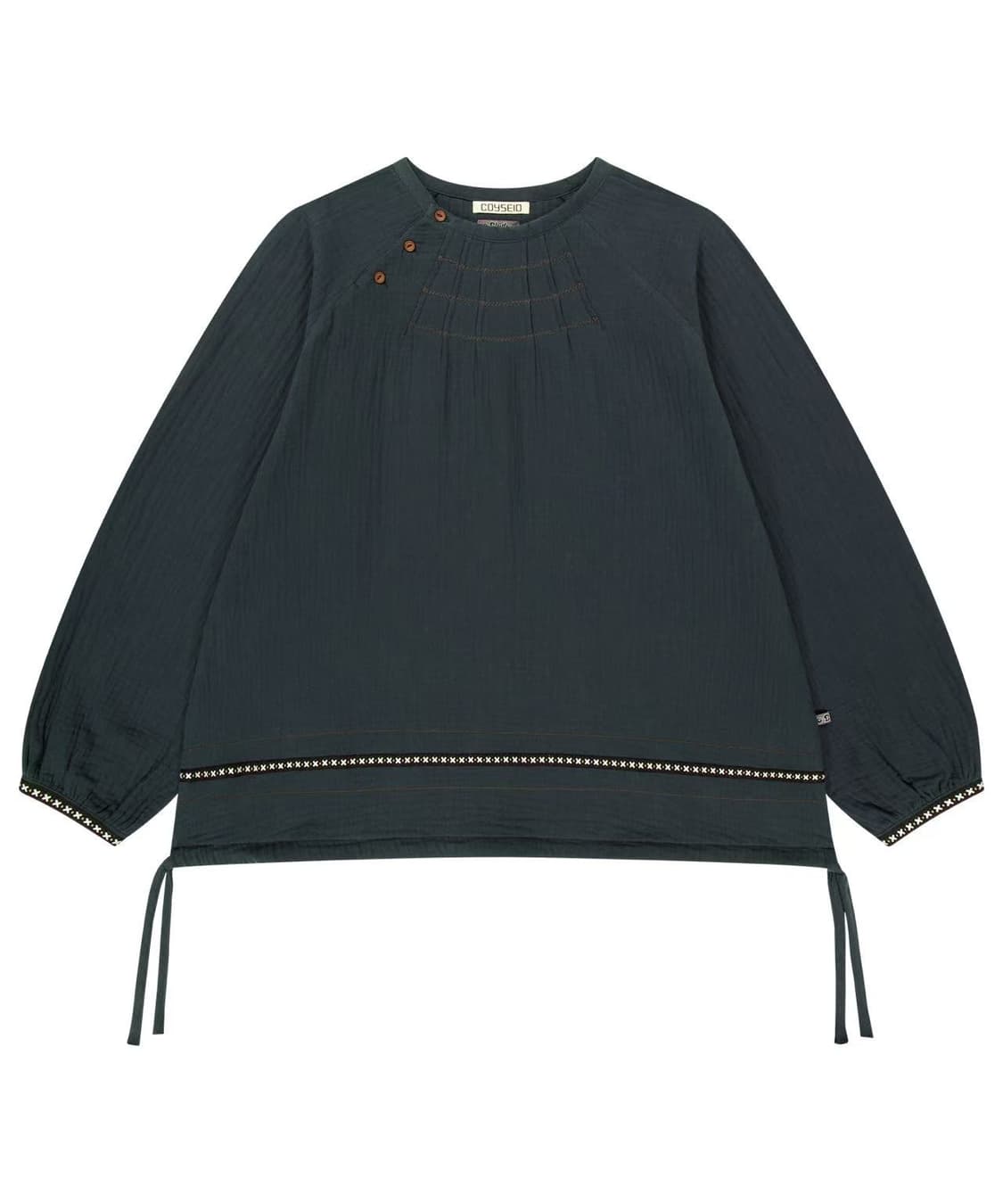 COYSEIO X BLYTHE BLOUSE 네이비 새상품미개봉 상품이미지1