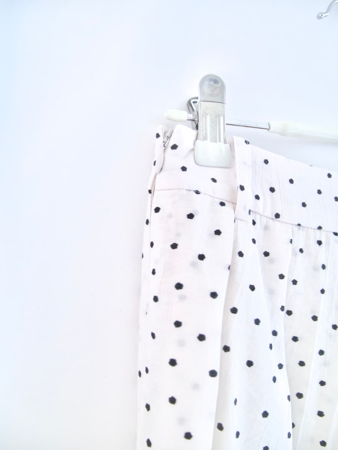 dot pattern pleats skirt 상품이미지7