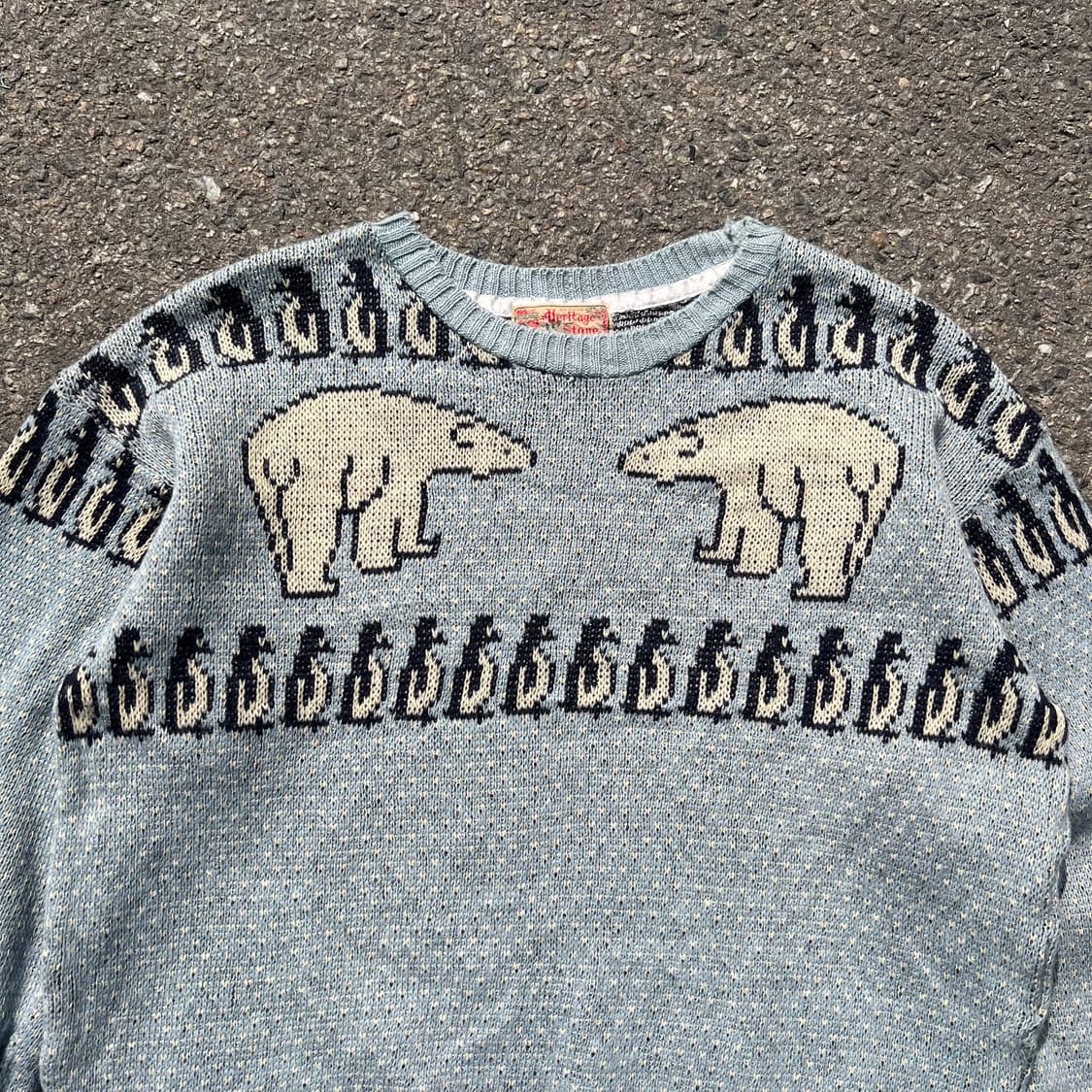 40’s Jantzen 복각 Heritage Stone 니트 상품이미지2
