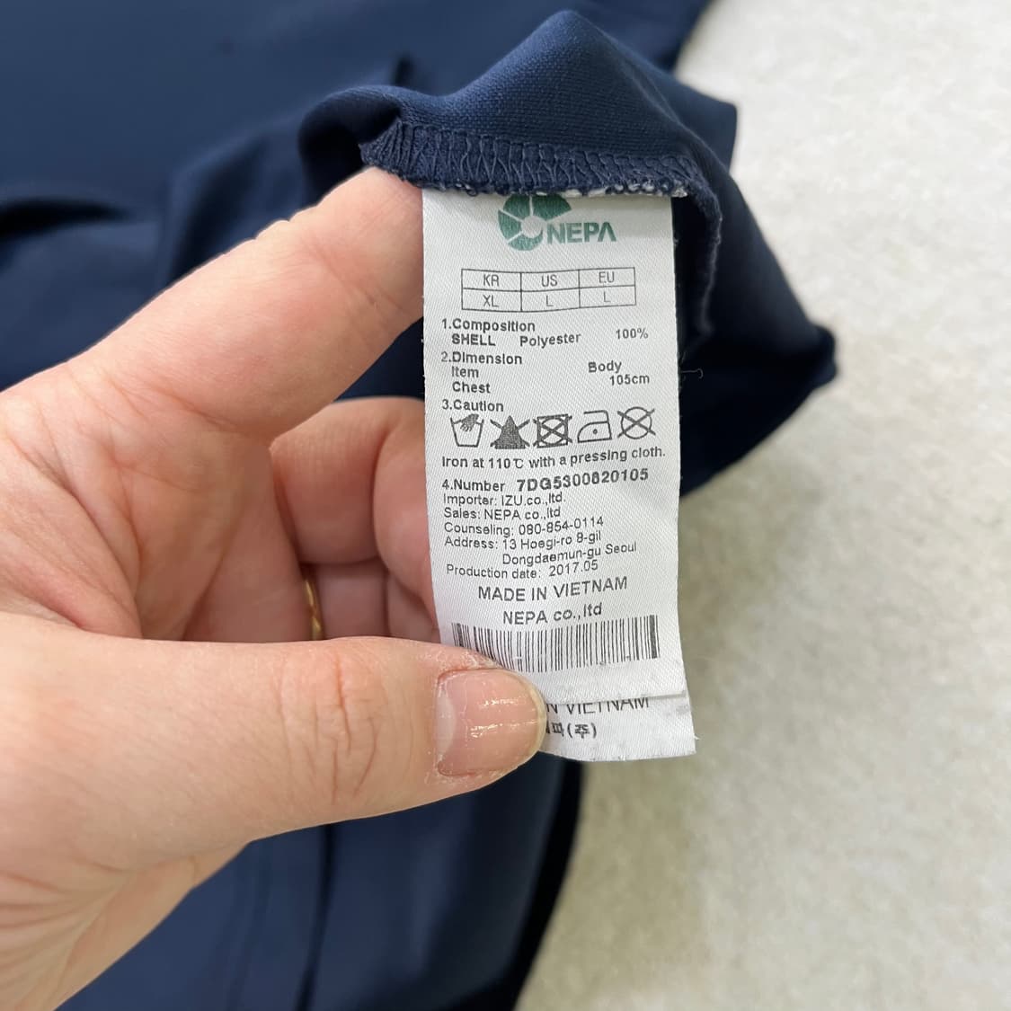 105 네파 기능성 반팔 티셔츠 0409M 상품이미지3