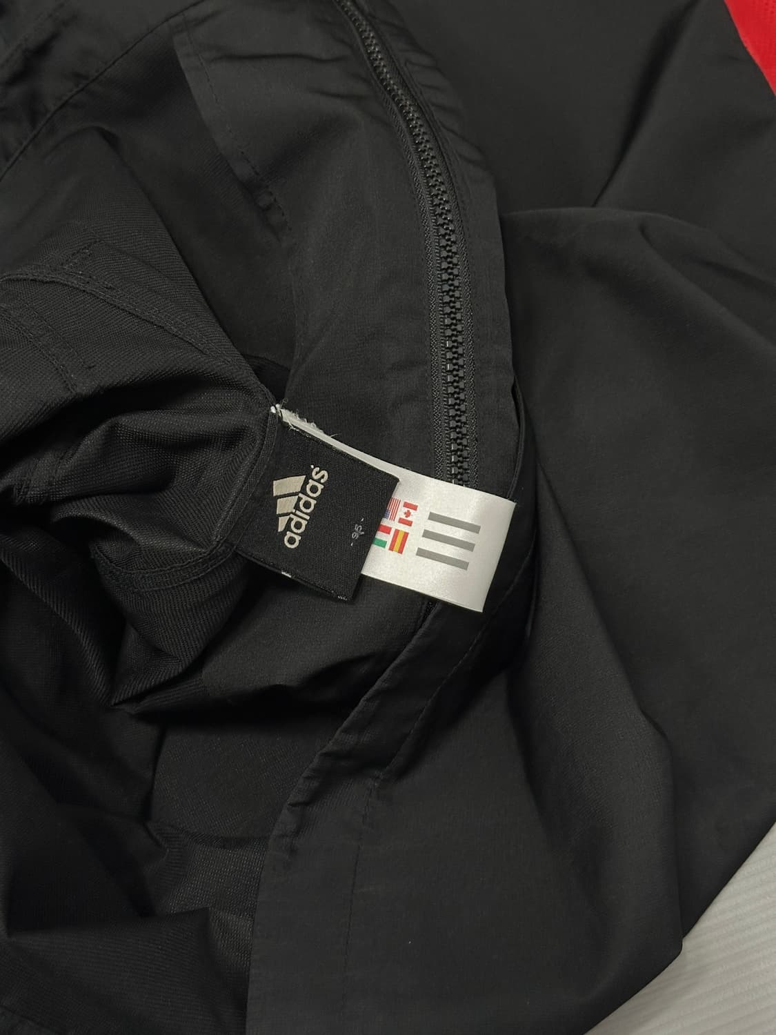 아디다스 컨버터블 웜업 바람막이 블랙 95 상품이미지6