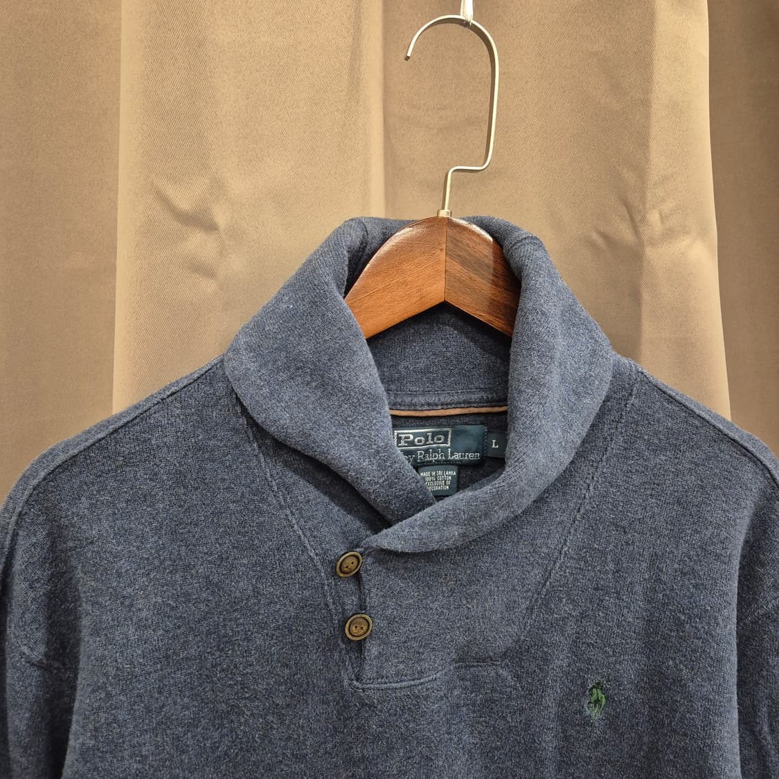폴로 랄프로렌 숄카라 맨투맨 L 상품이미지2
