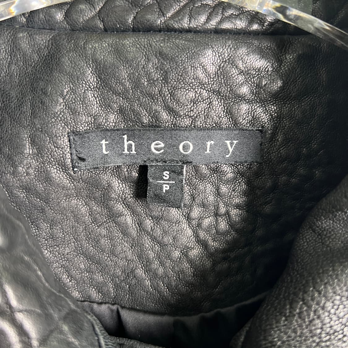 Theory 띠어리 블랙 양가죽 라이더 자켓 S 상품이미지3