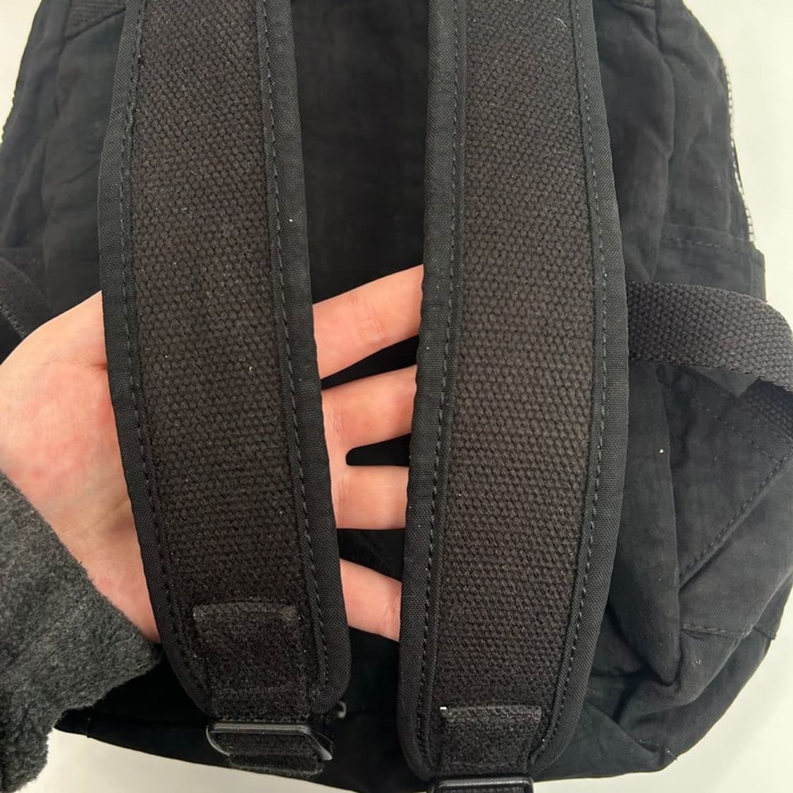 키플링 블랙 나일론 백팩 상품이미지7