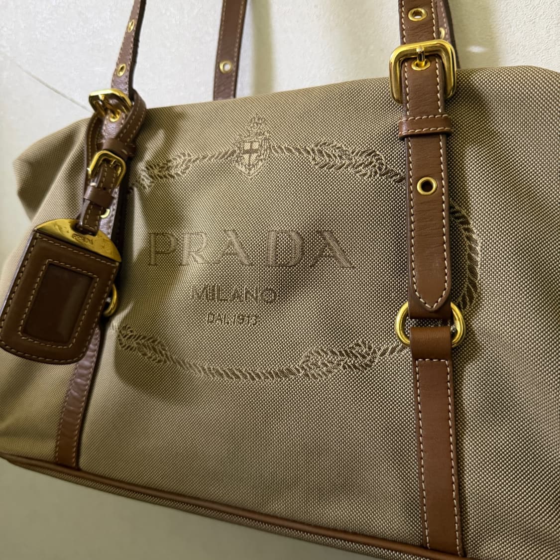 프라다 황실로고 패브릭 숄더&토트백 상품이미지2