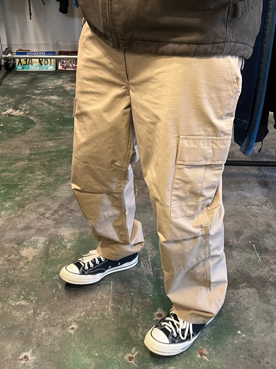 [34] 일본빈티지 밀리터리 립스탑 카고 팬츠 상품이미지8