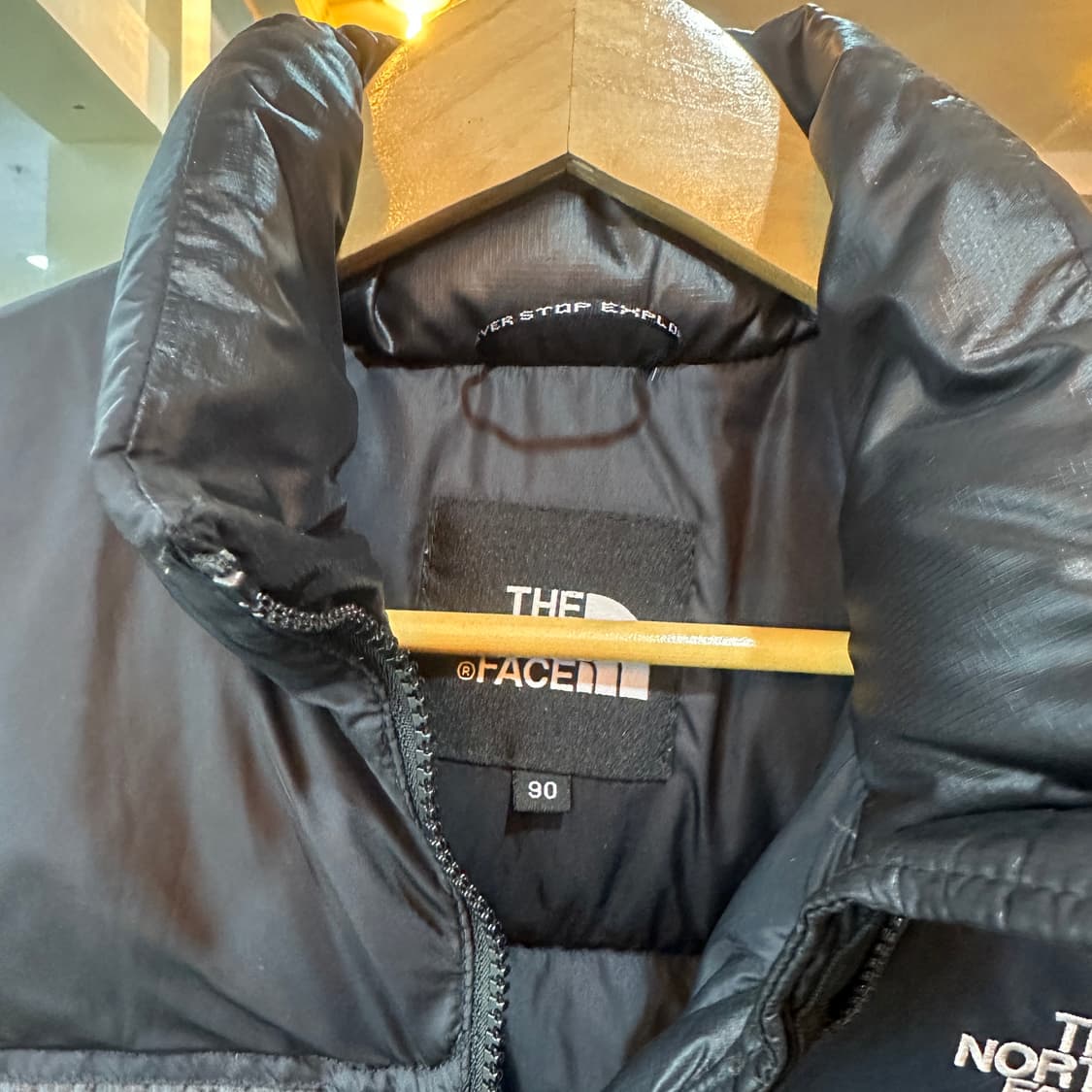 노스페이스 구스다운 700 눕시 패딩 베스트 상품이미지5