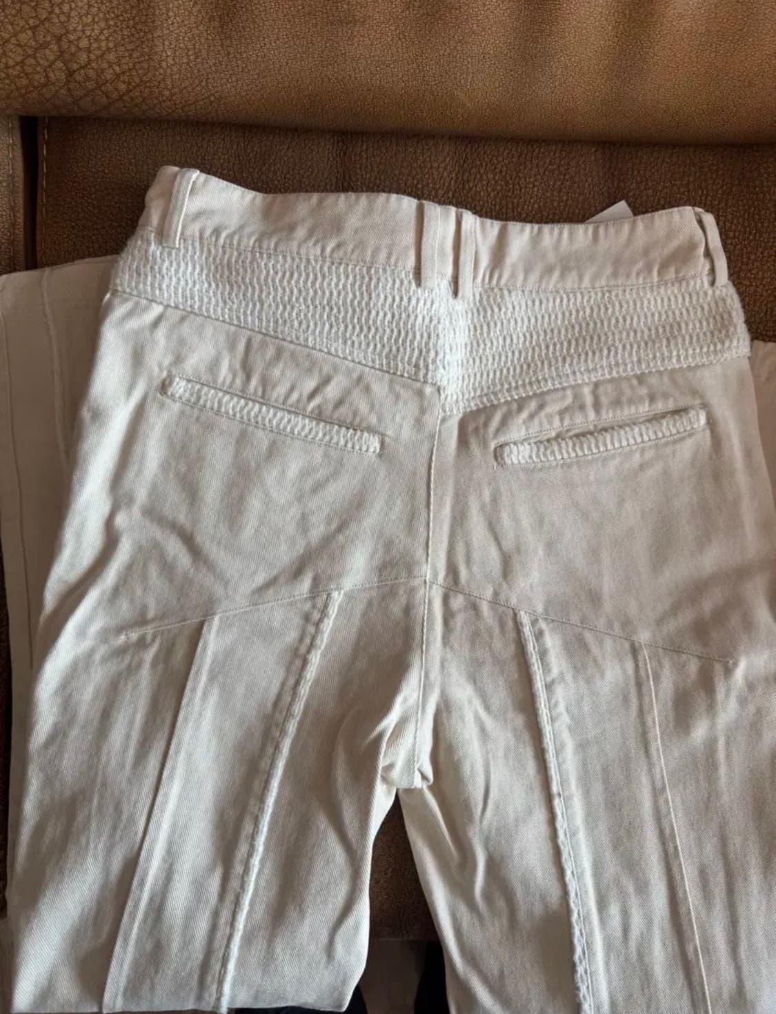 엑슬림 02트라우져 아이보리 1사이즈 상품이미지4