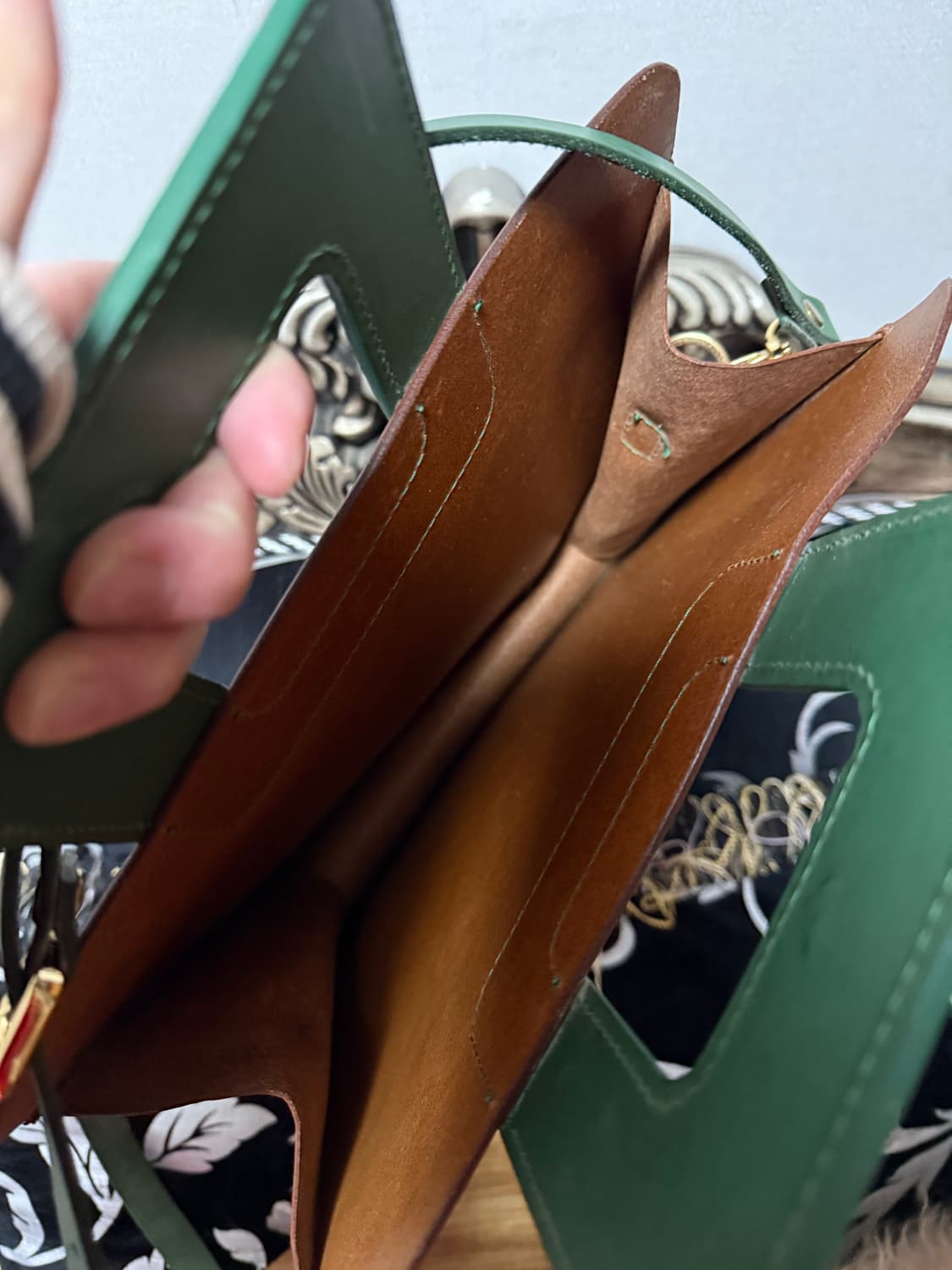 여자통가죽가방 상품이미지4