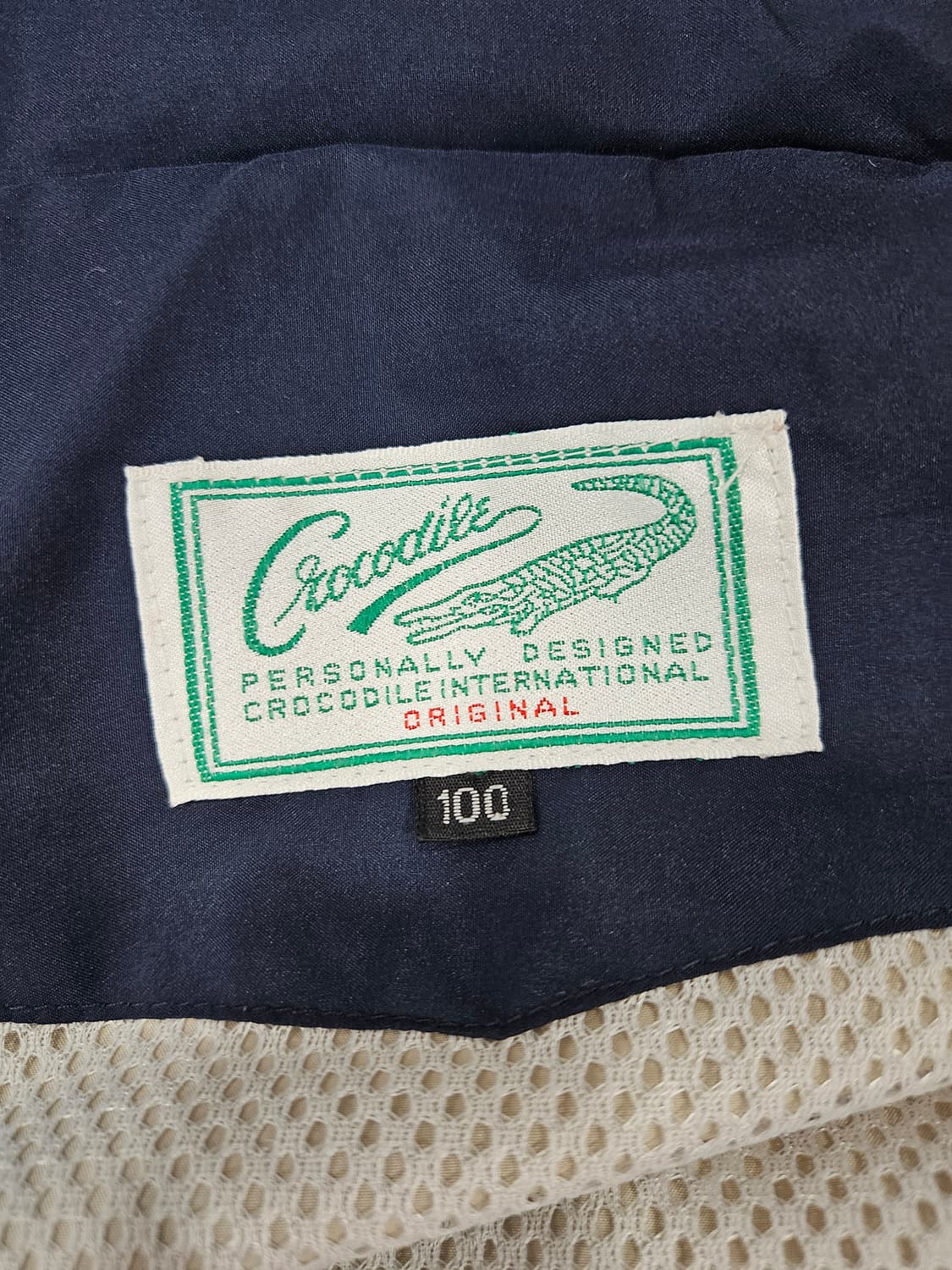 크로커다일 배색 바람막이 점퍼 100 상품이미지3