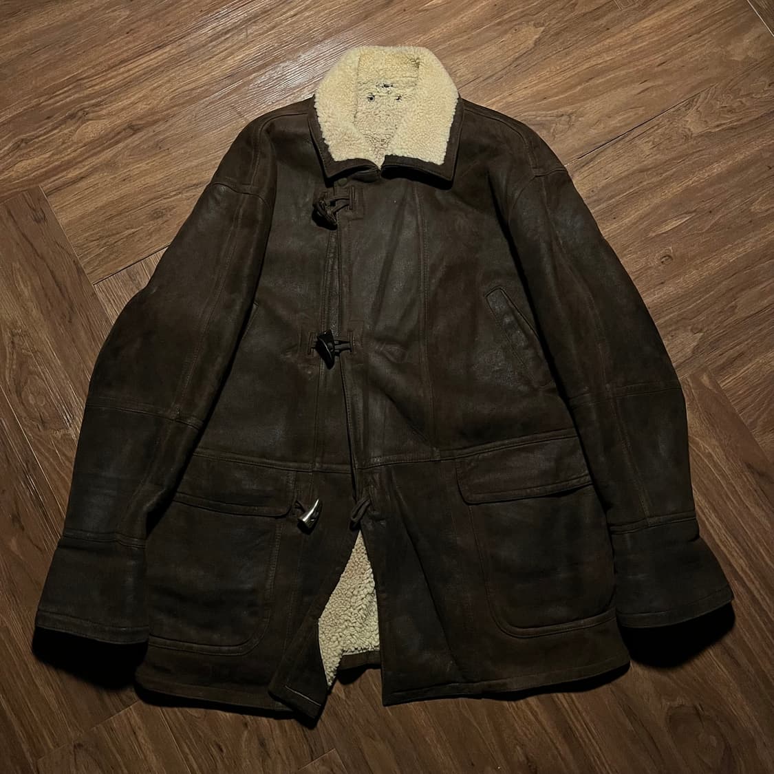 J.PRESS Lambskin Shearling Coat L 상품이미지3