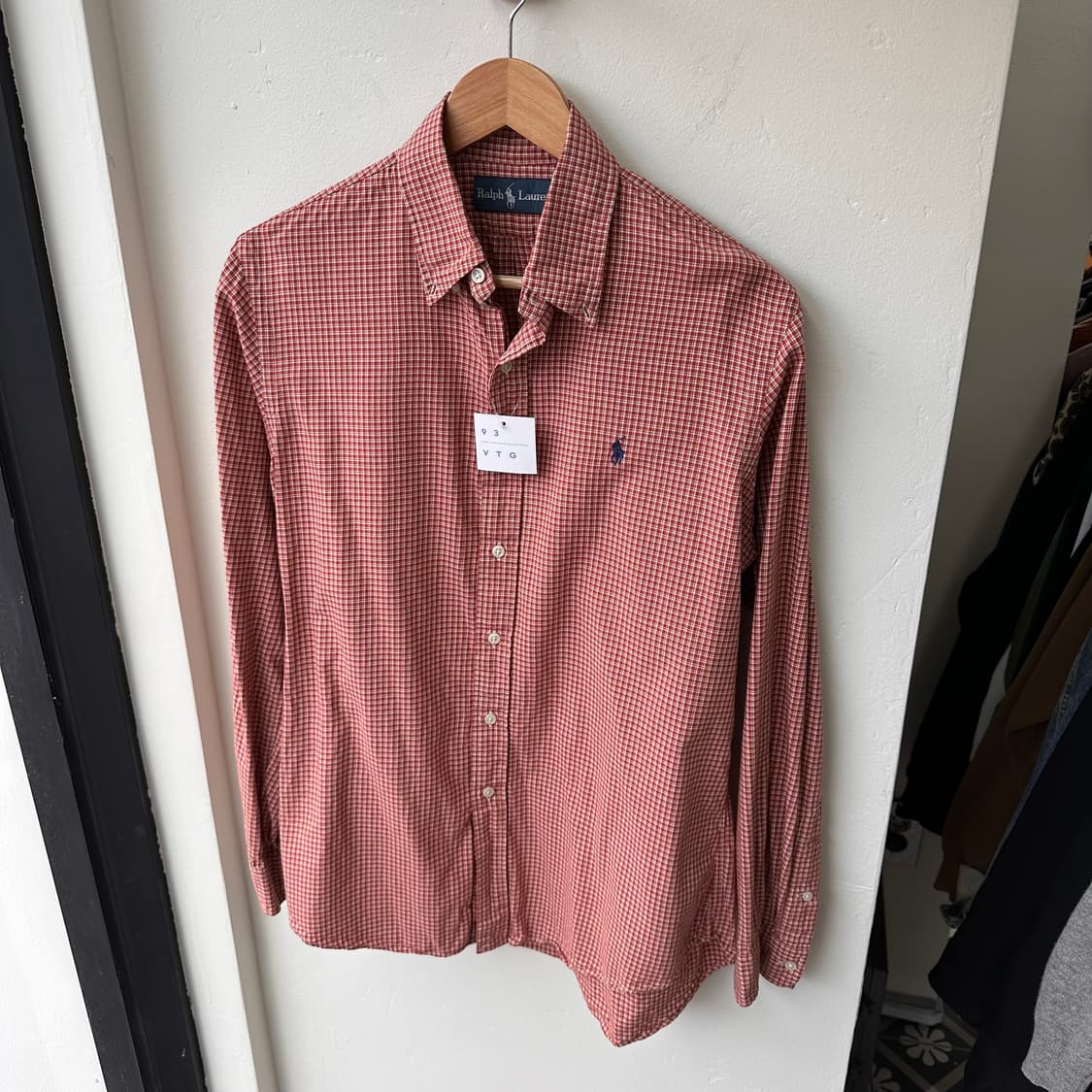 15260 - 폴로 랄프로렌 브라운 체크 셔츠 상품이미지2