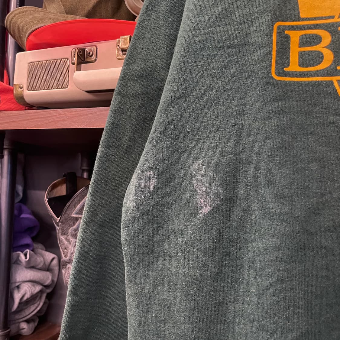 90s Fruit of the room 컴퍼니 프린팅 스웻 셔츠 N24 상품이미지7