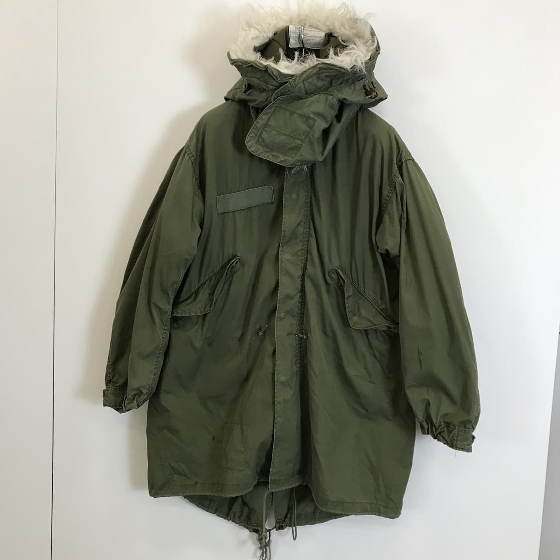 미군 M65 피쉬테일 70s 내피 후드 풀세트 [S사이즈] 상품이미지1