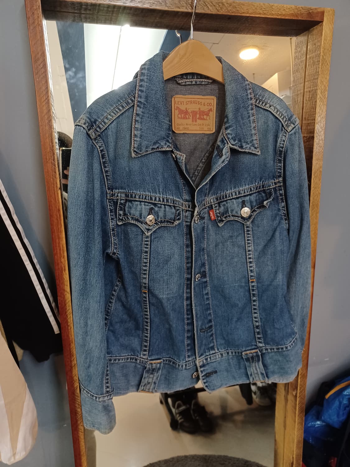 리바이스 빈티지 웨스턴 데님자켓 100 상품이미지5