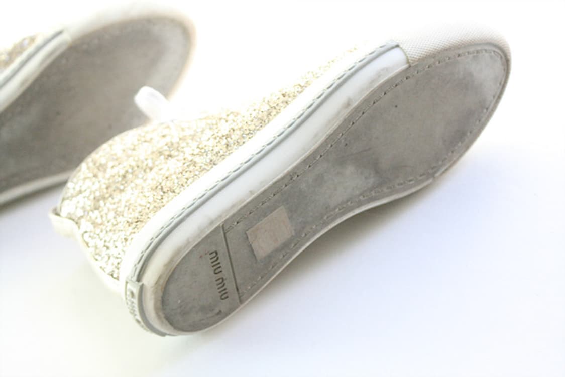 miu miu 미우미우 골드 글리터 하이탑 여성 스니커즈 상품이미지6