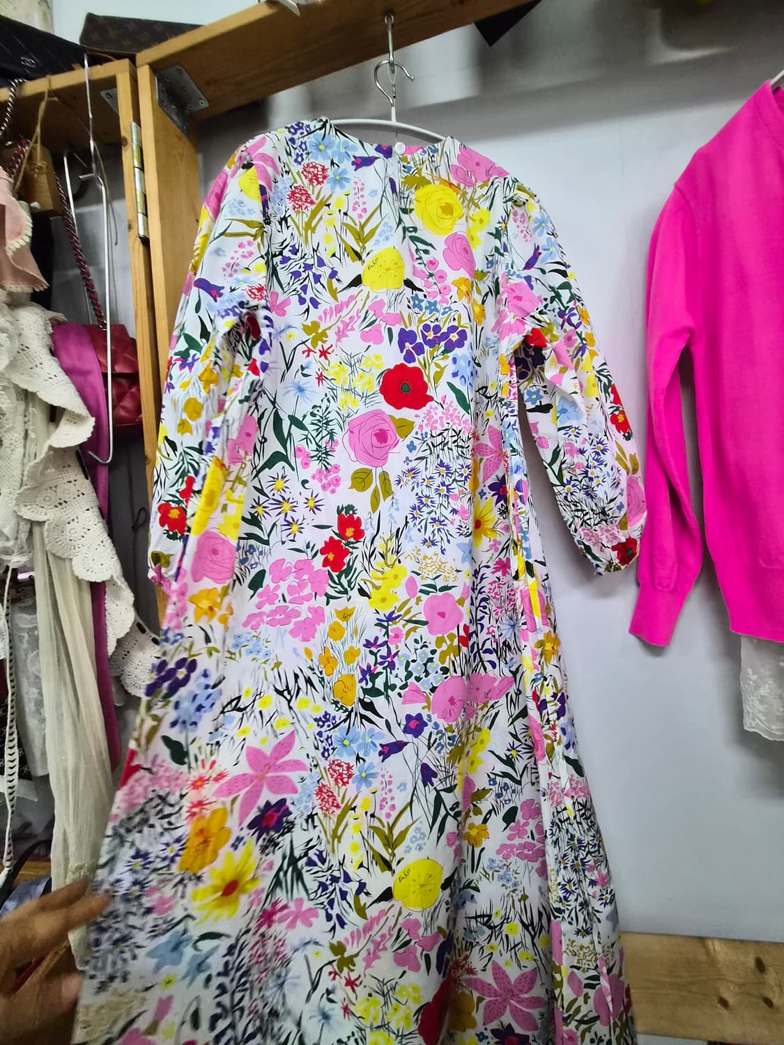 자라 벌룬 플라워 원피스 상품이미지8