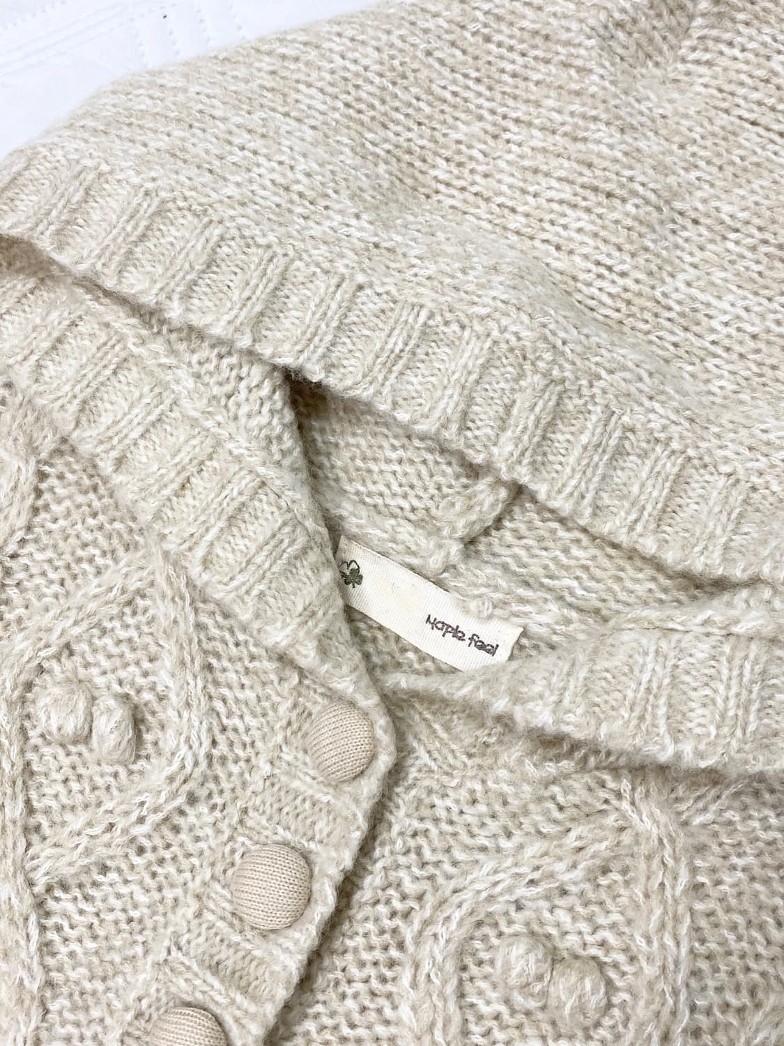 ꒰ঌ 코리락쿠마 폼폼이 후드 니트 ໒꒱ 상품이미지6