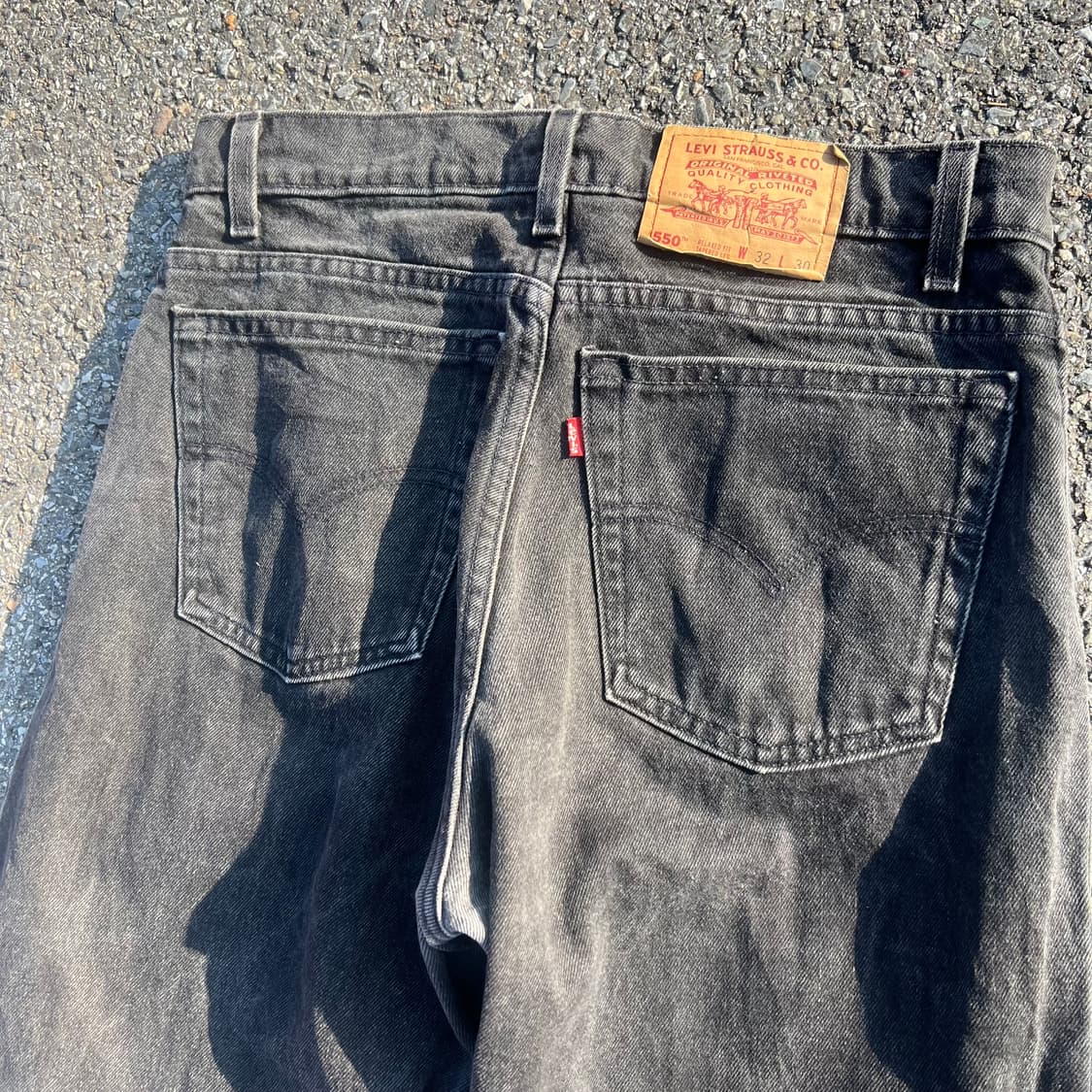 90’s 리바이스 550 블랙 상품이미지5