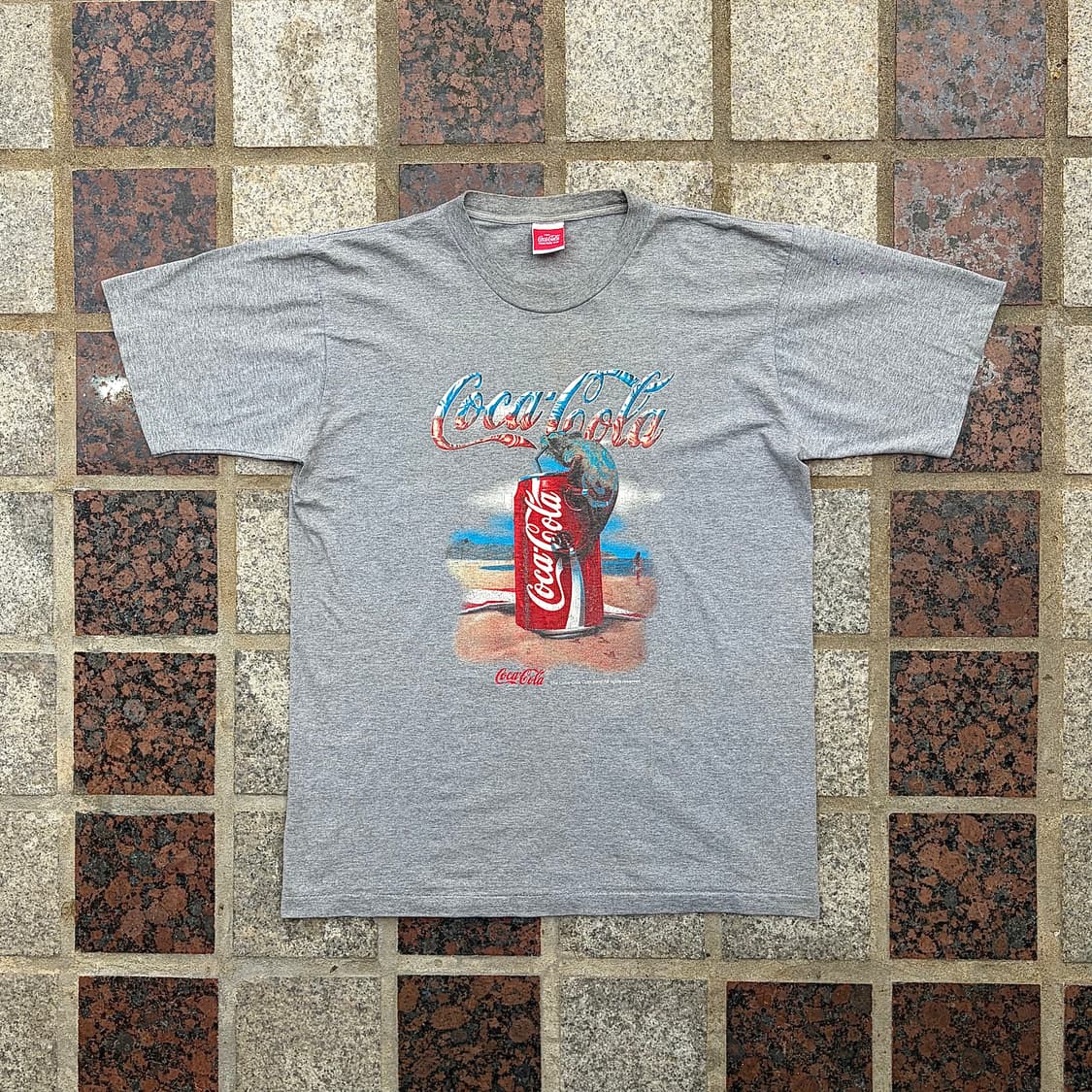 00s 코카콜라 오피셜 프린팅 티셔츠 (L) 상품이미지1