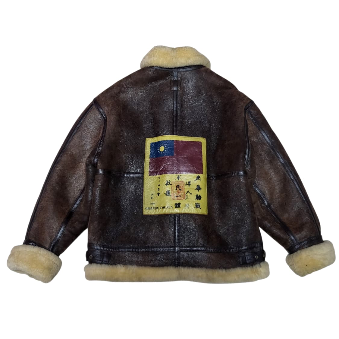 ORANGE COUNTY B-3 TYPE 무스탕 항공자켓 b3무스탕 상품이미지2
