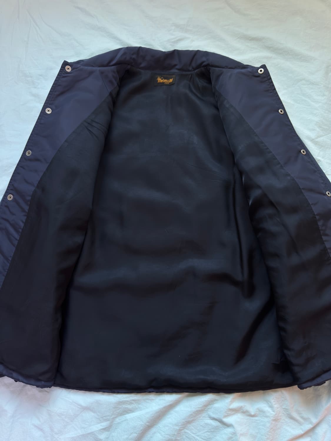 비즈빔 25AW 모터스 클럽 한정 코치자켓 네이비 상품이미지3