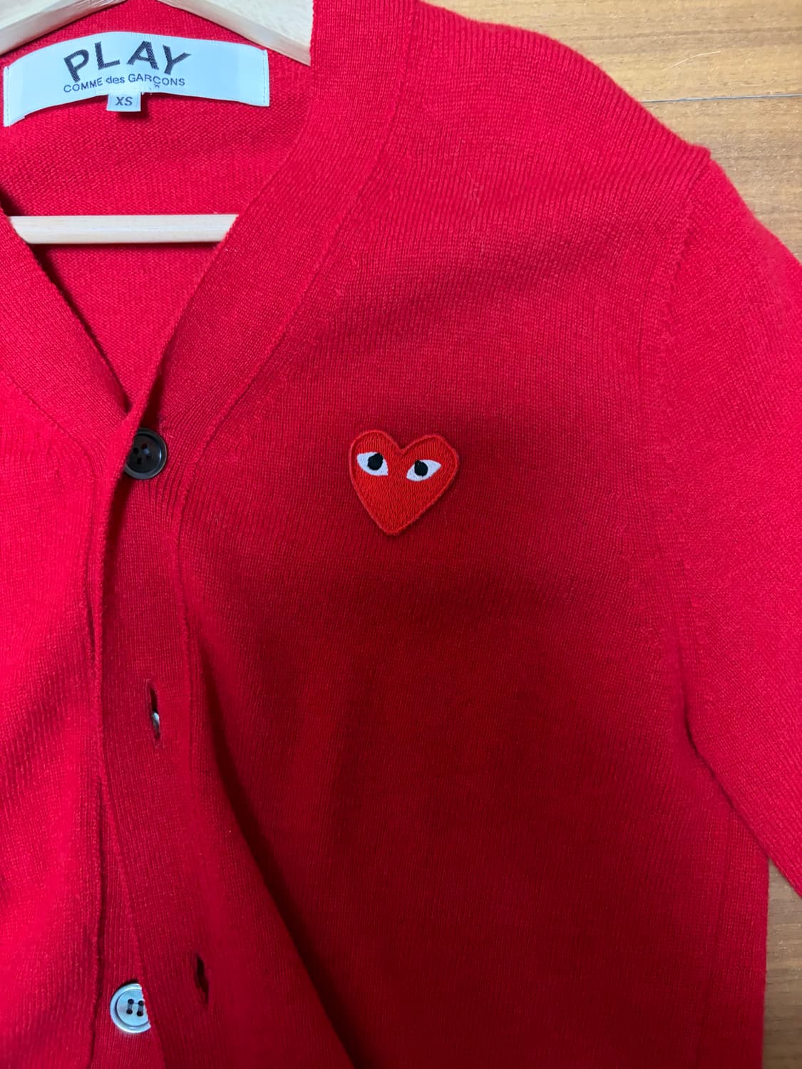 꼼데 가르송 브이넥 가디건 상품이미지3