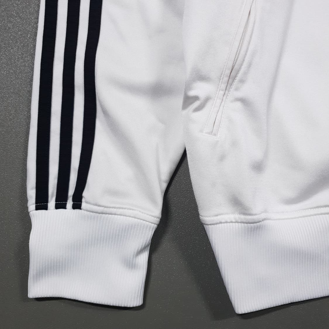 실측 XL) 아디다스 희귀 대장급 유로파 파이어버드 트랙탑 져지 화이트 상품이미지3