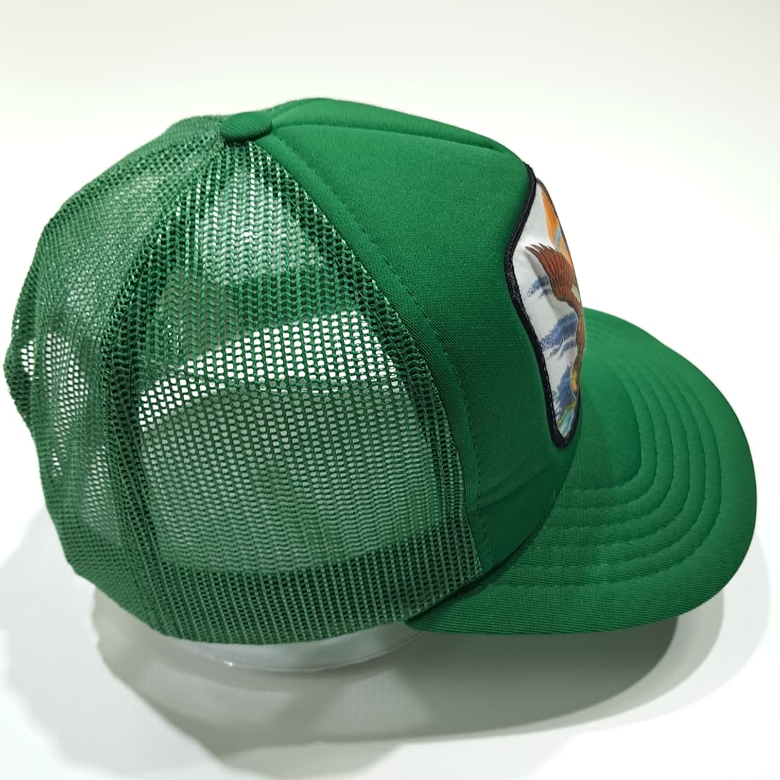 유풍 청둥오리 선셋 패치 그린 메쉬캡 P2064 상품이미지4