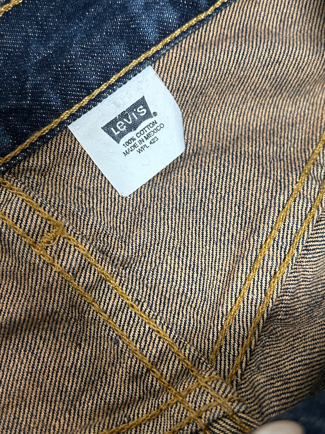 리바이스 00s 501xx 블랭크탭 데님팬츠 W34 L30 상품이미지10