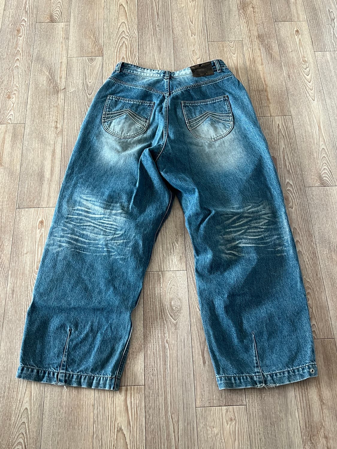 Etce 워시드 배기진 상품이미지2