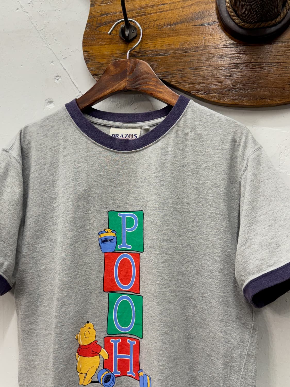 Disney Winnie The Pooh Ringer T-Shirt 상품이미지2