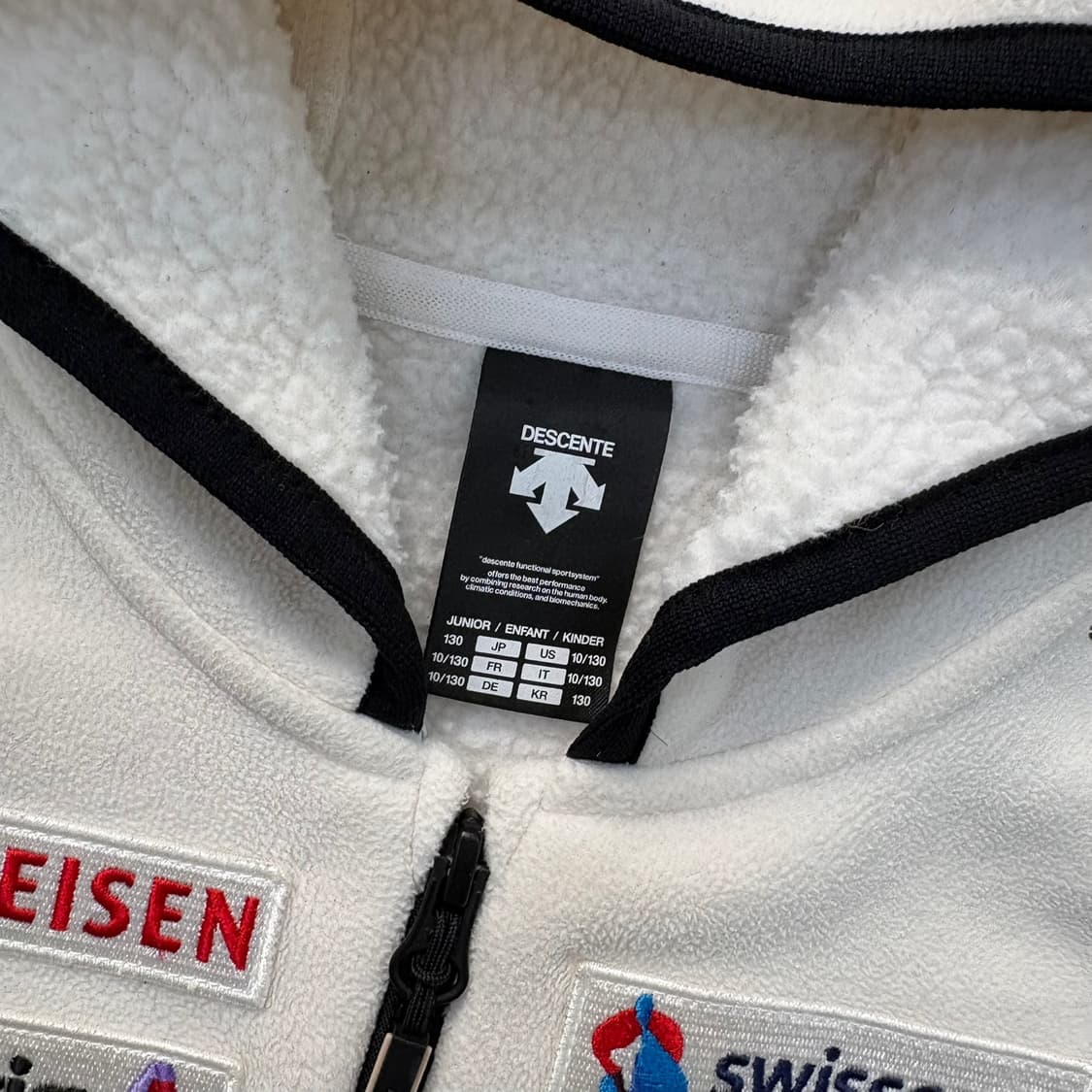 130 데상트 키즈 후드 집업 자켓 0414J 상품이미지2