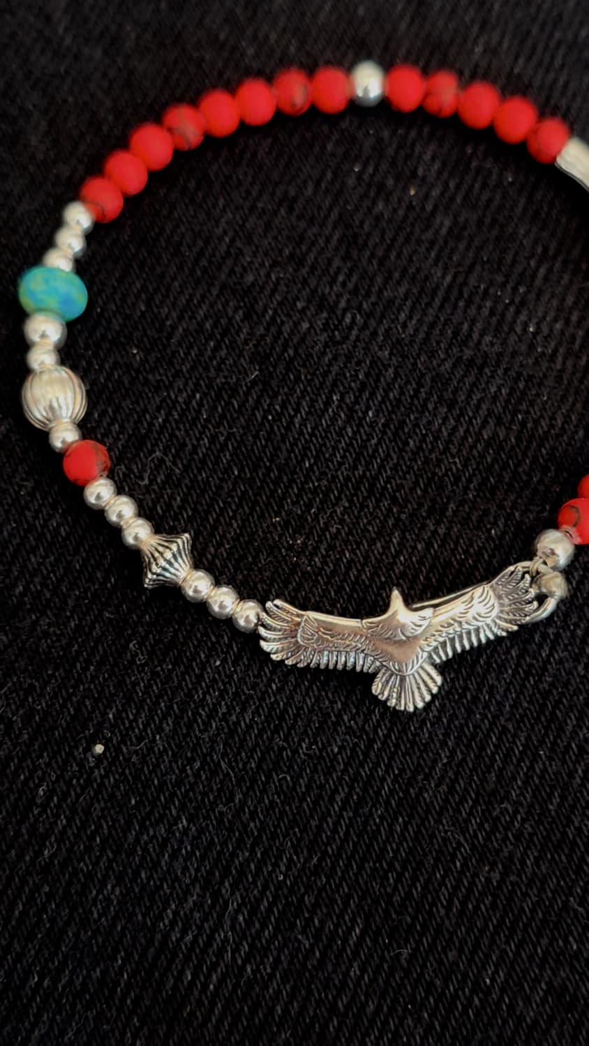 3Cross silver free egle Navaho bracelet 상품이미지2