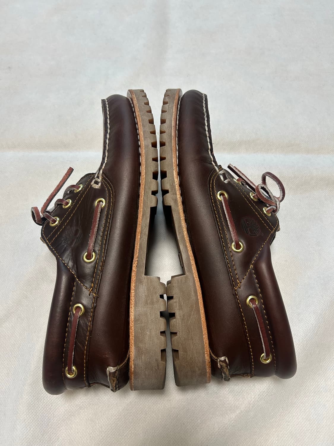 팀버랜드 보트슈즈 남성 다크브라운 270 상품이미지4