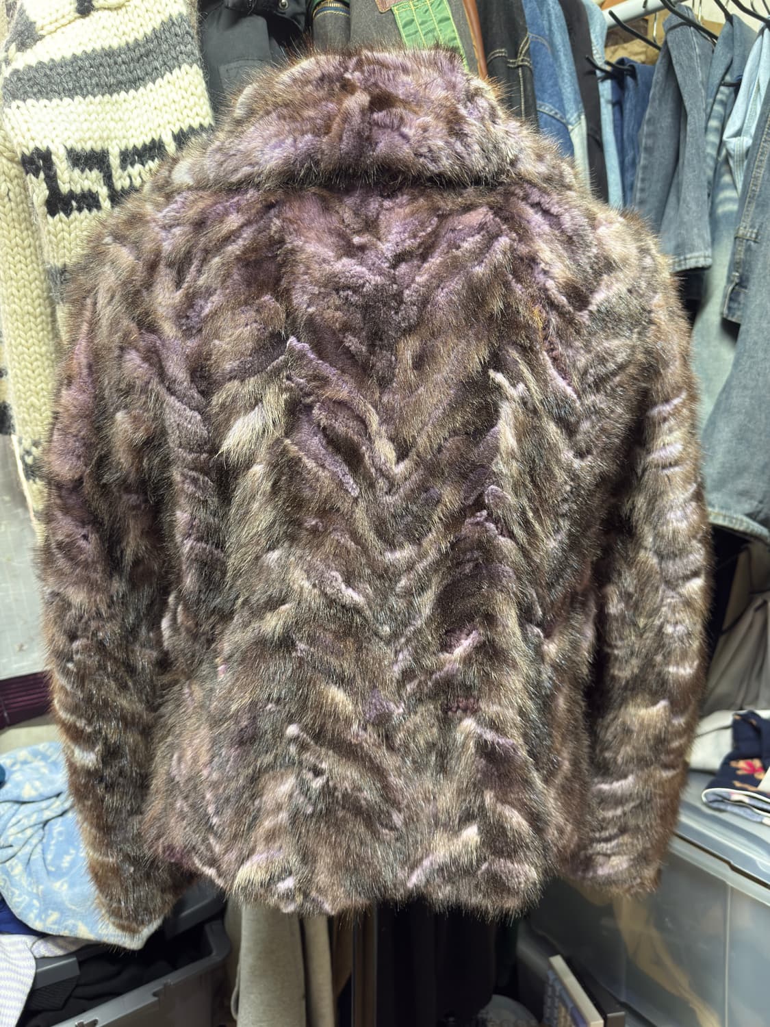 [66] Sally&john 리얼 밍크 코트 자켓 상품이미지7